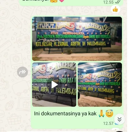 Pengiriman Papan Bunga Duka Balai Prajurit Setia