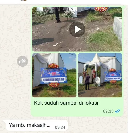 Pengiriman Karangan Bunga Balai Prajurit Setia