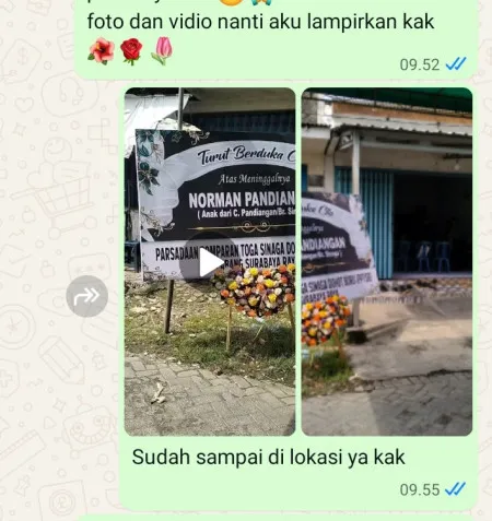 Pengiriman Karangan Bunga Balai Prajurit Setia