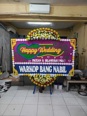 Papan Bunga di Balai Prajurit Setia