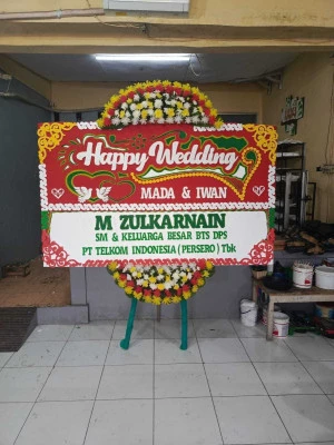 Papan Bunga di Balai Prajurit Setia