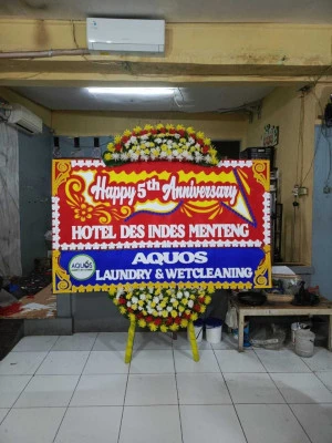 Papan Bunga di Balai Prajurit Setia