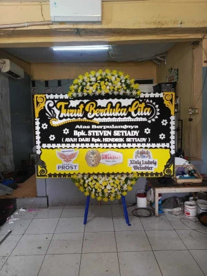 Papan Bunga di Balai Prajurit Setia