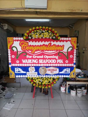 Papan Bunga di Balai Prajurit Setia